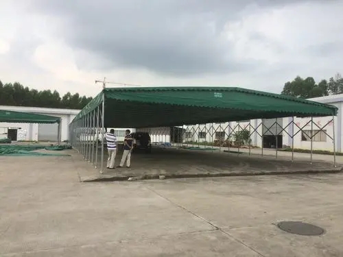 绥滨县膜结构推拉棚